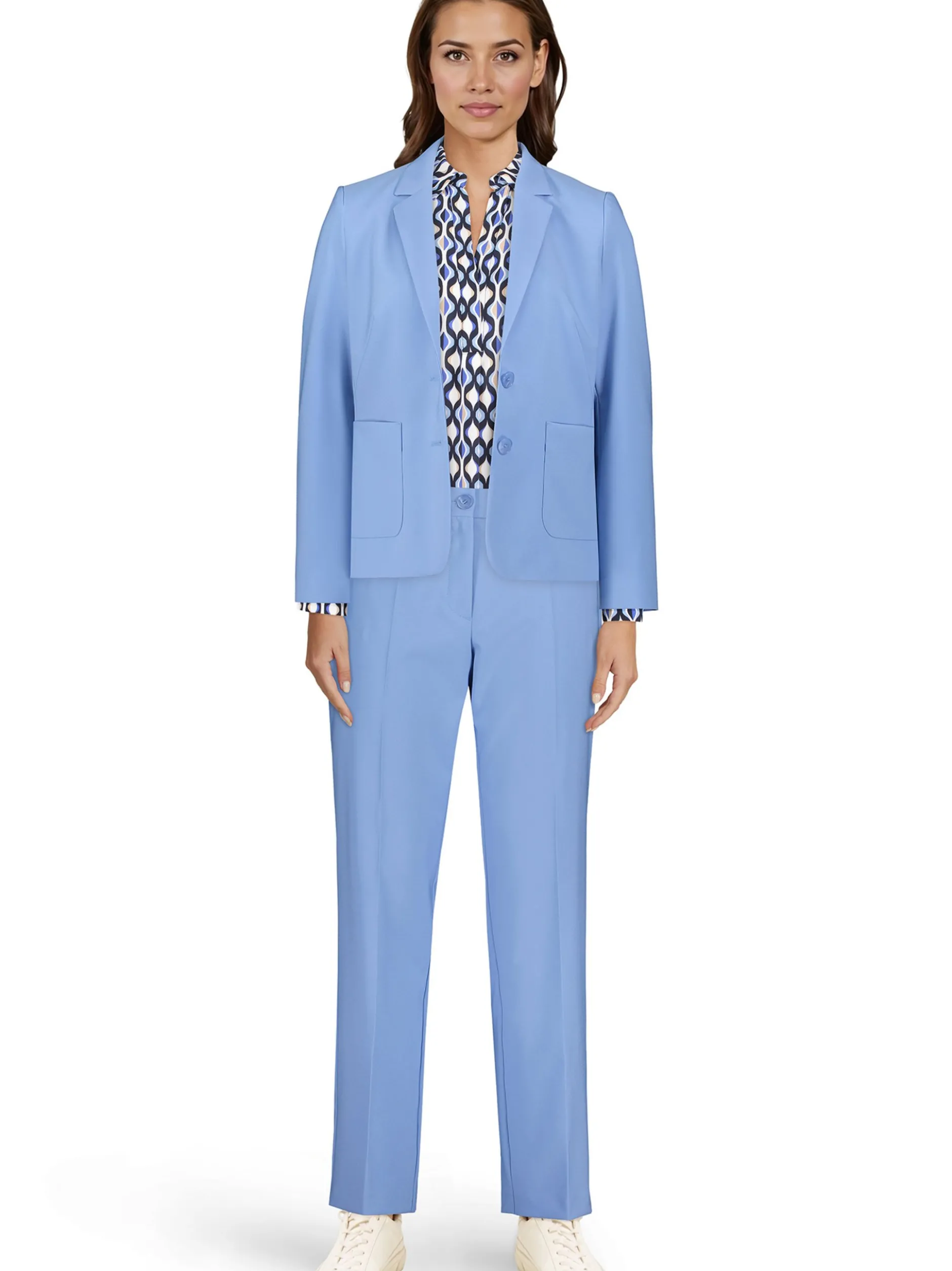 Betty Barclay Damen Hose - Nele in hellblau