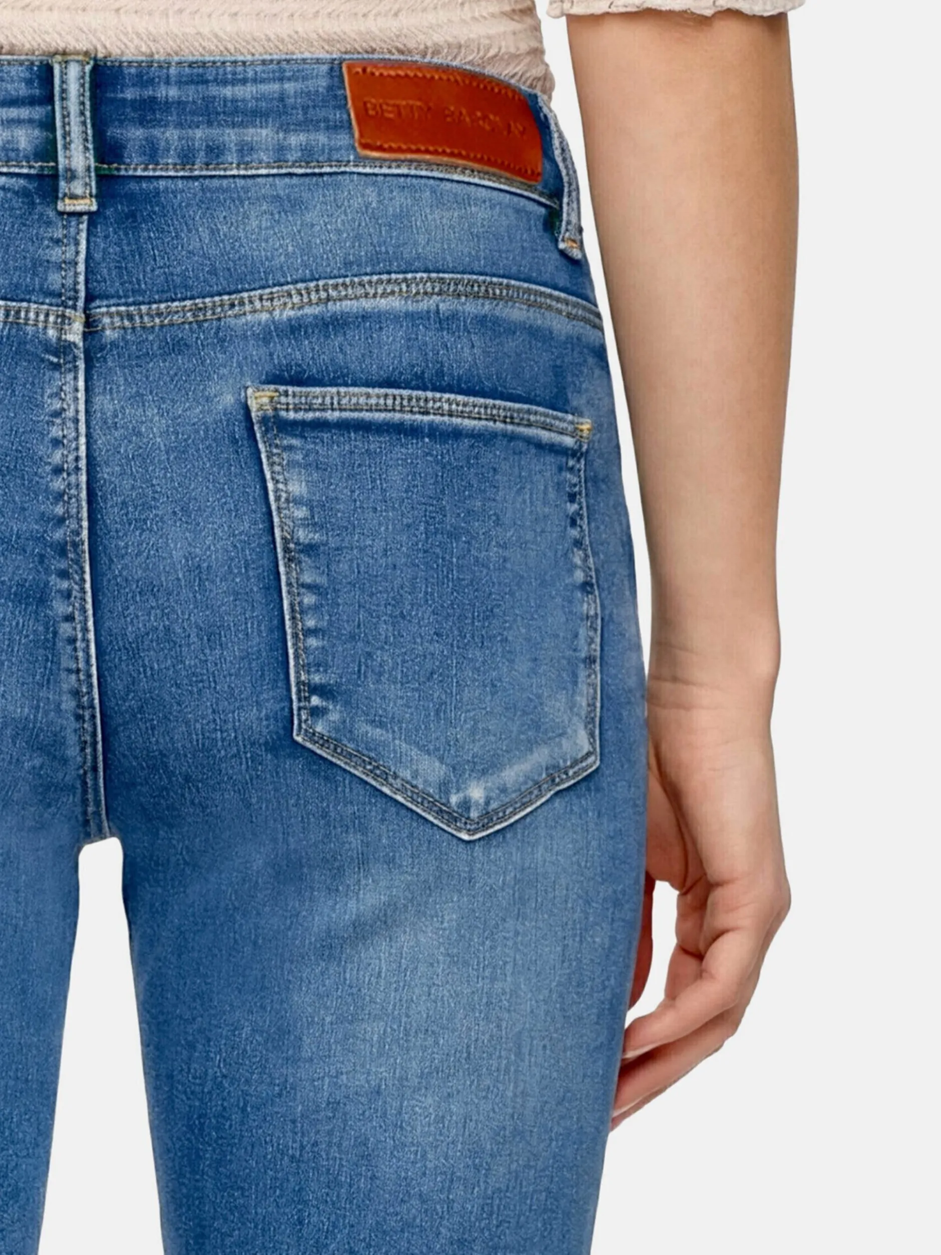 Betty Barclay Damen Jeans in medium stone