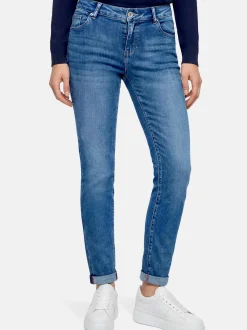 Betty Barclay Damen Jeans in medium stone denim