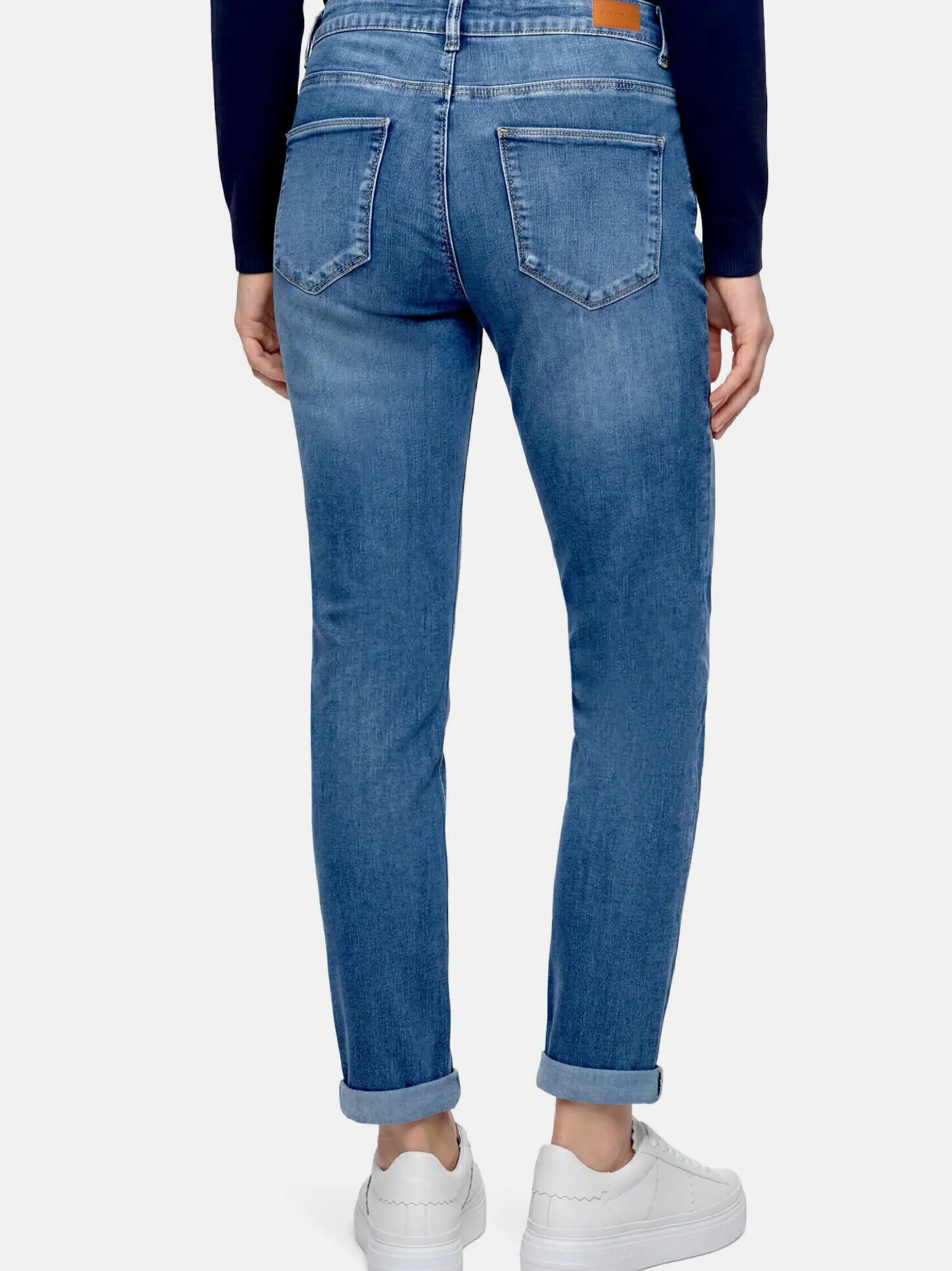 Betty Barclay Damen Jeans in medium stone denim