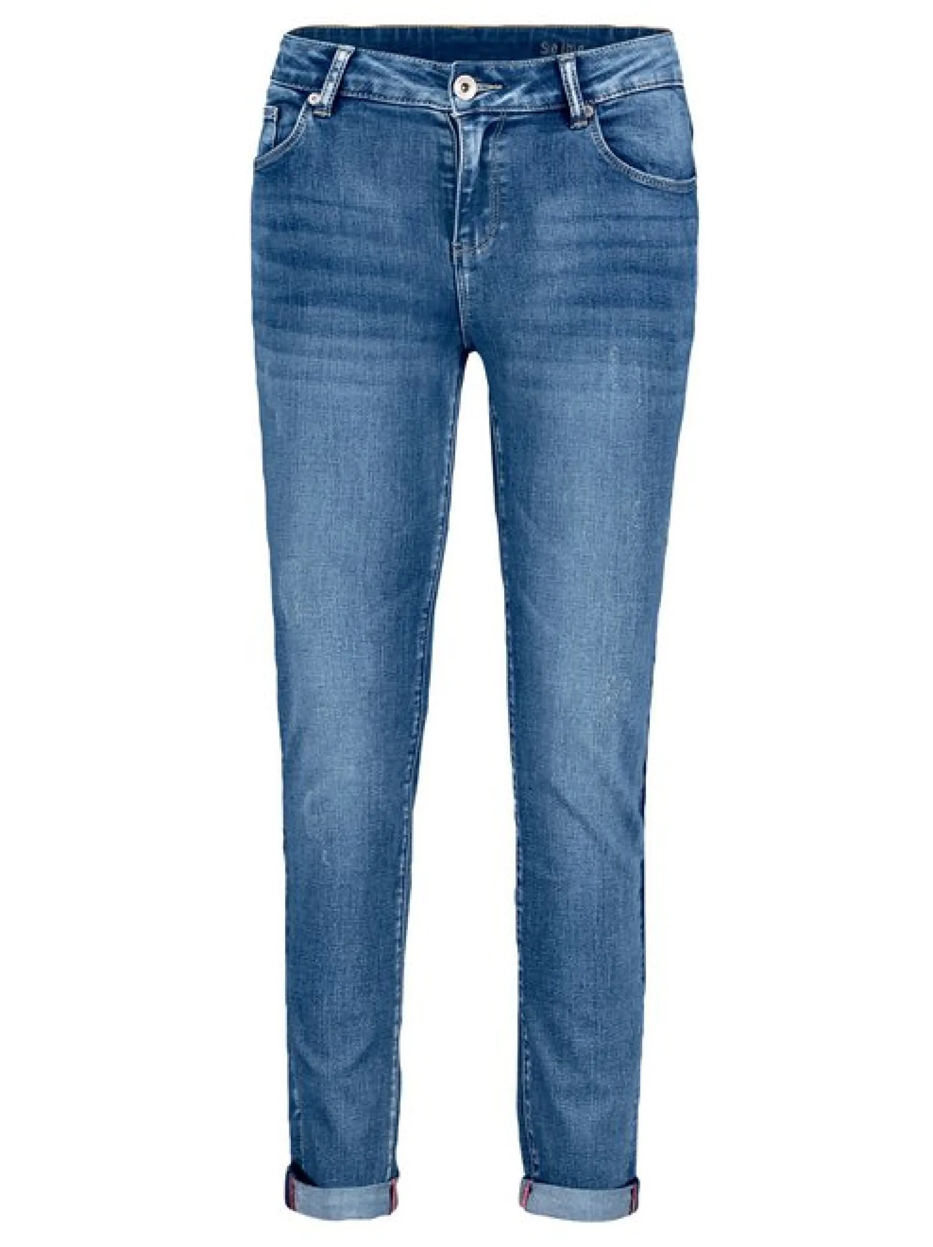 Betty Barclay Damen Jeans in medium stone denim
