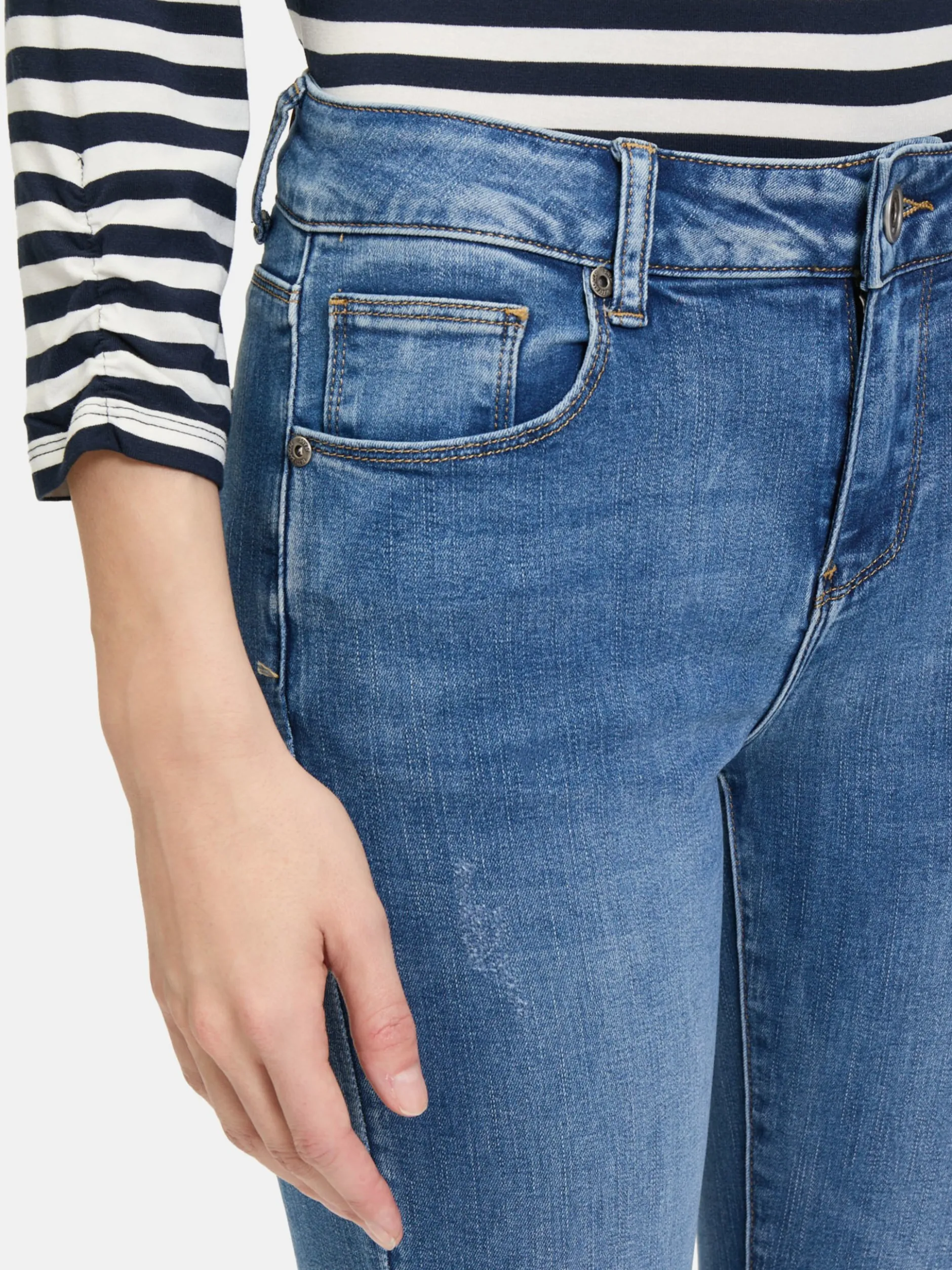Betty Barclay Damen Jeans in medium stone denim