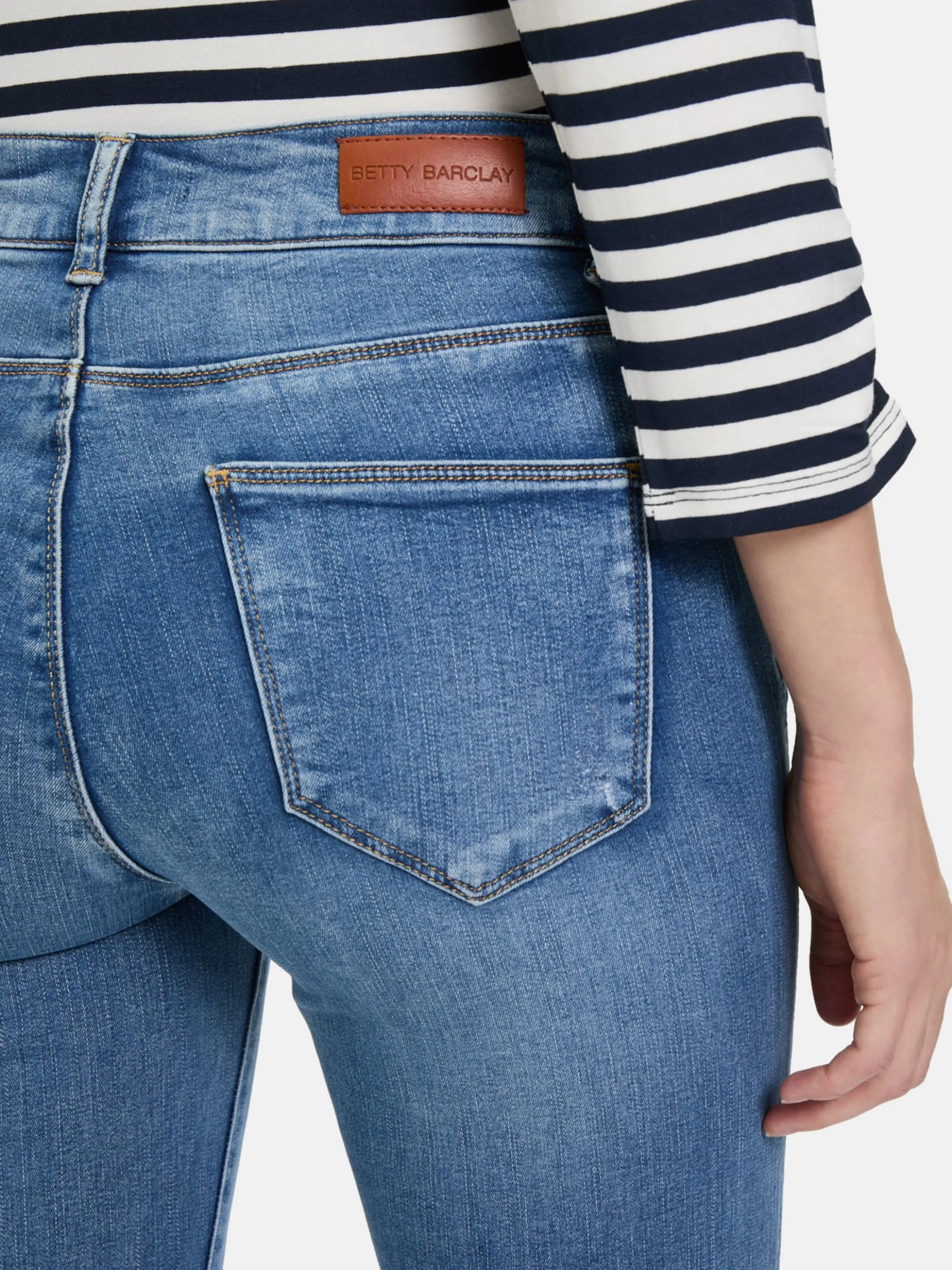 Betty Barclay Damen Jeans in medium stone denim