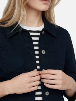 Betty Barclay Damen Jeansjacke in marine