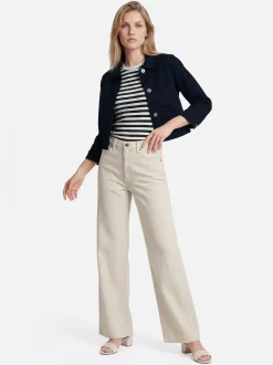 Betty Barclay Damen Jeansjacke in marine