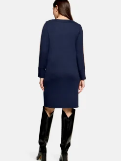 Betty Barclay Damen Jerseykleid in marine royal