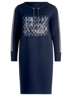Betty Barclay Damen Jerseykleid in marine royal