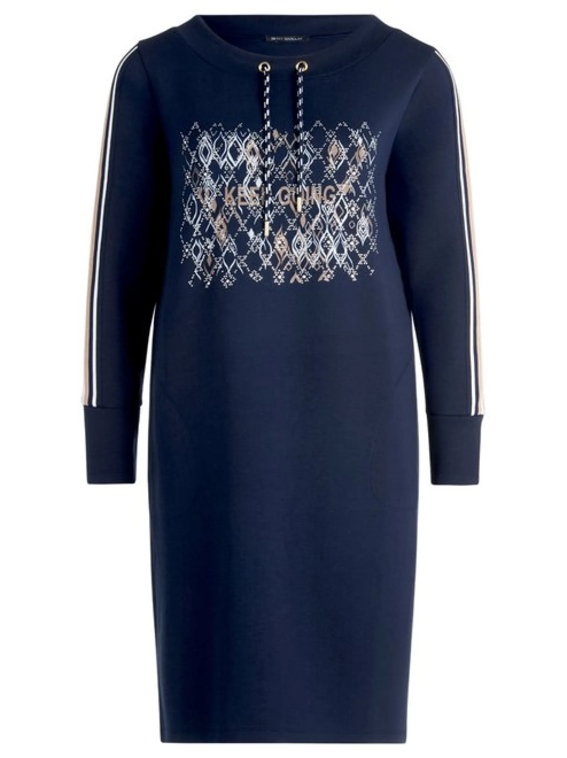 Betty Barclay Damen Jerseykleid in marine royal