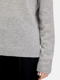 Betty Barclay Damen Kaschmir-Pullover in silber