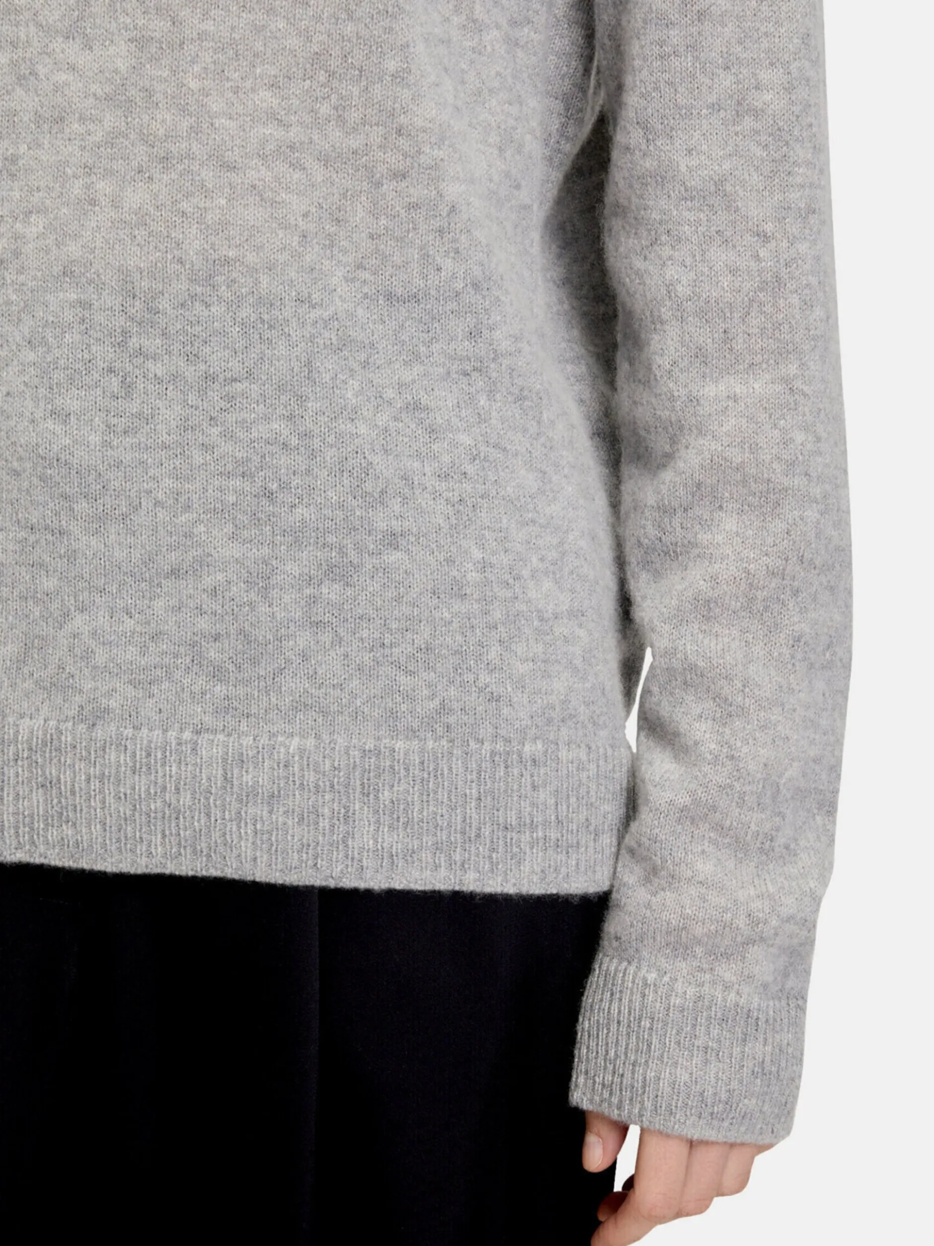 Betty Barclay Damen Kaschmir-Pullover in silber