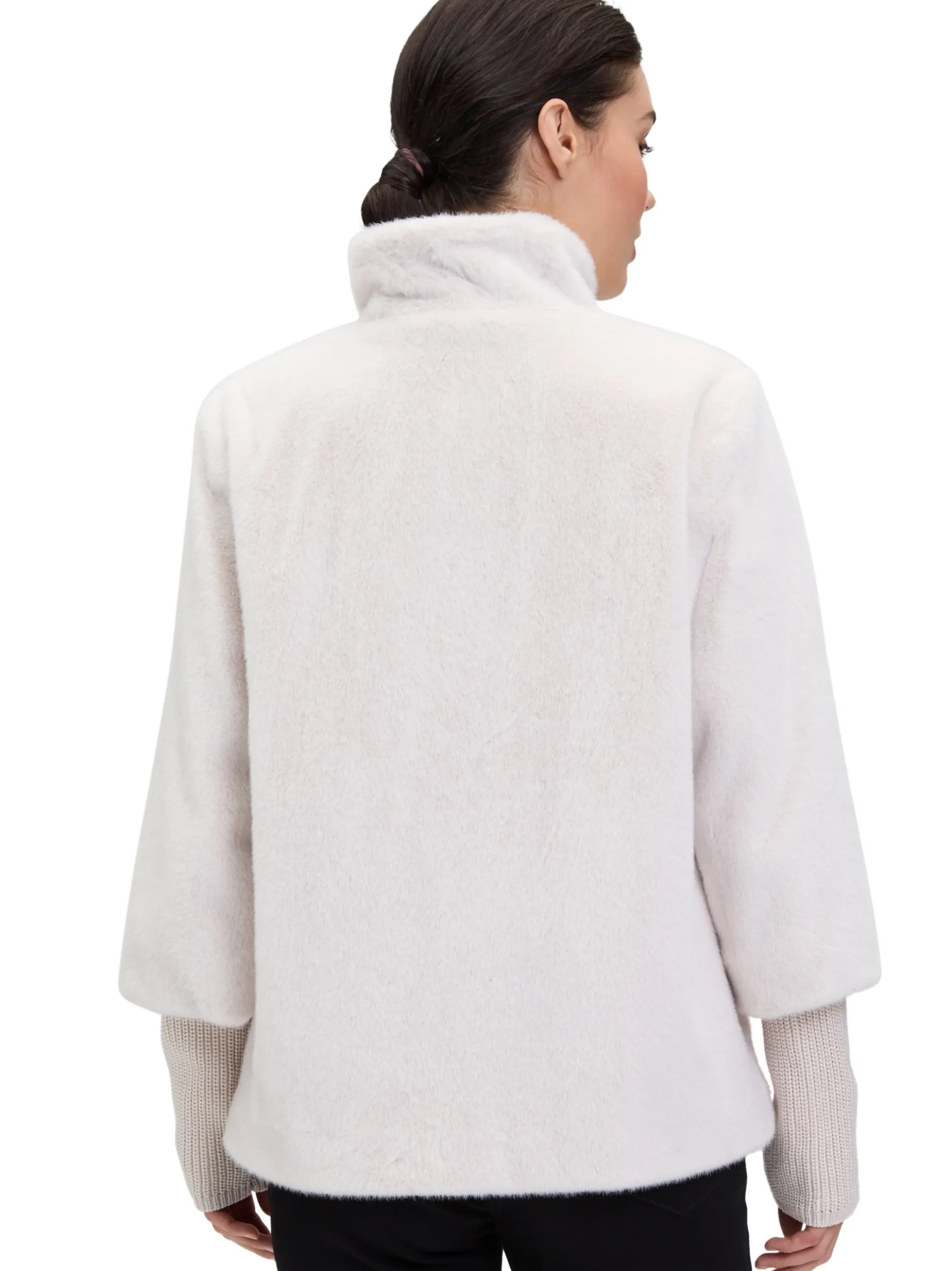 Betty Barclay Damen Kunstfelljacke in ecru