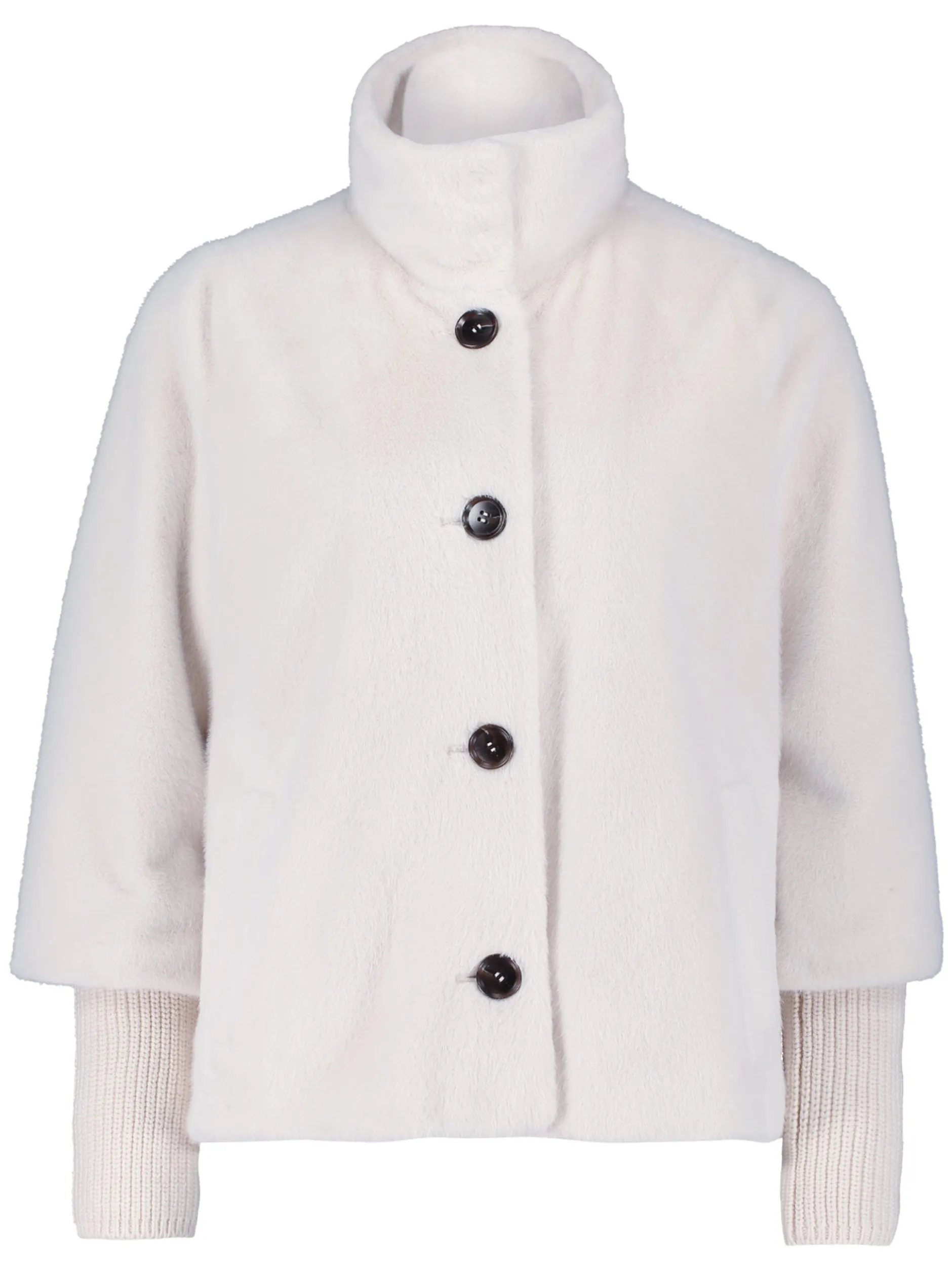 Betty Barclay Damen Kunstfelljacke in ecru