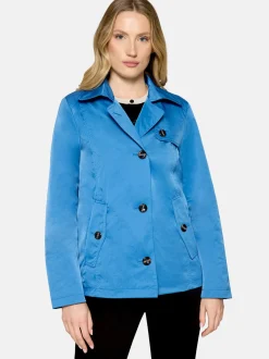 Betty Barclay Damen Kurzmantel in blau