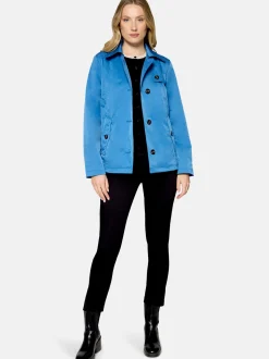 Betty Barclay Damen Kurzmantel in blau
