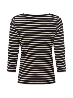 Betty Barclay Damen Langarmshirt in schwarz weiß