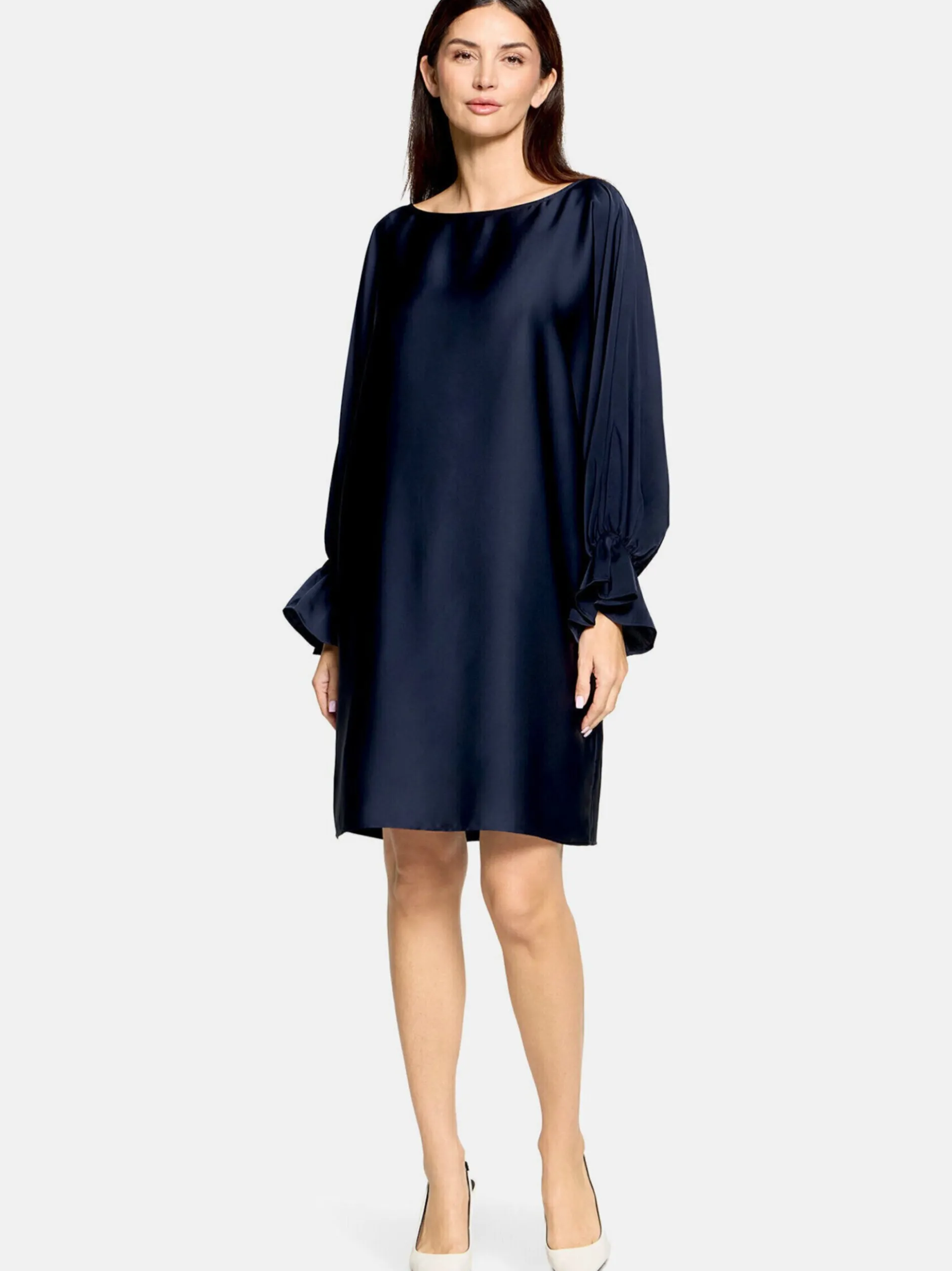 Betty Barclay Damen Midikleid in marine blau