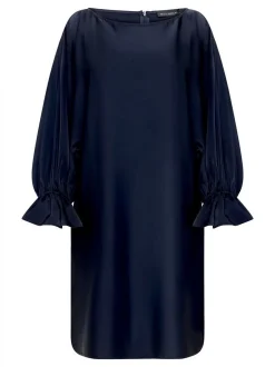 Betty Barclay Damen Midikleid in marine blau