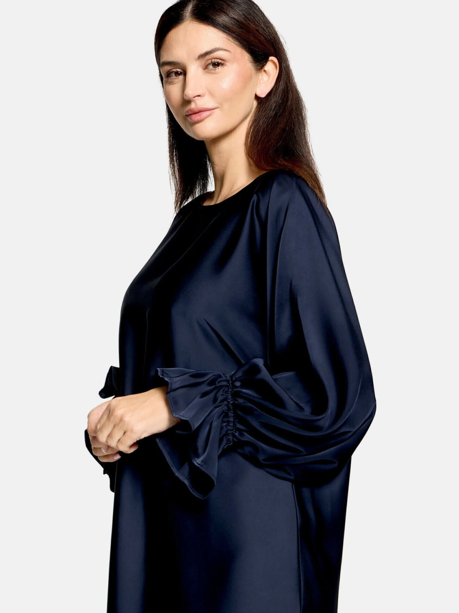 Betty Barclay Damen Midikleid in marine blau