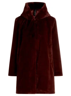 Betty Barclay Damen Plüschjacke in bordeaux