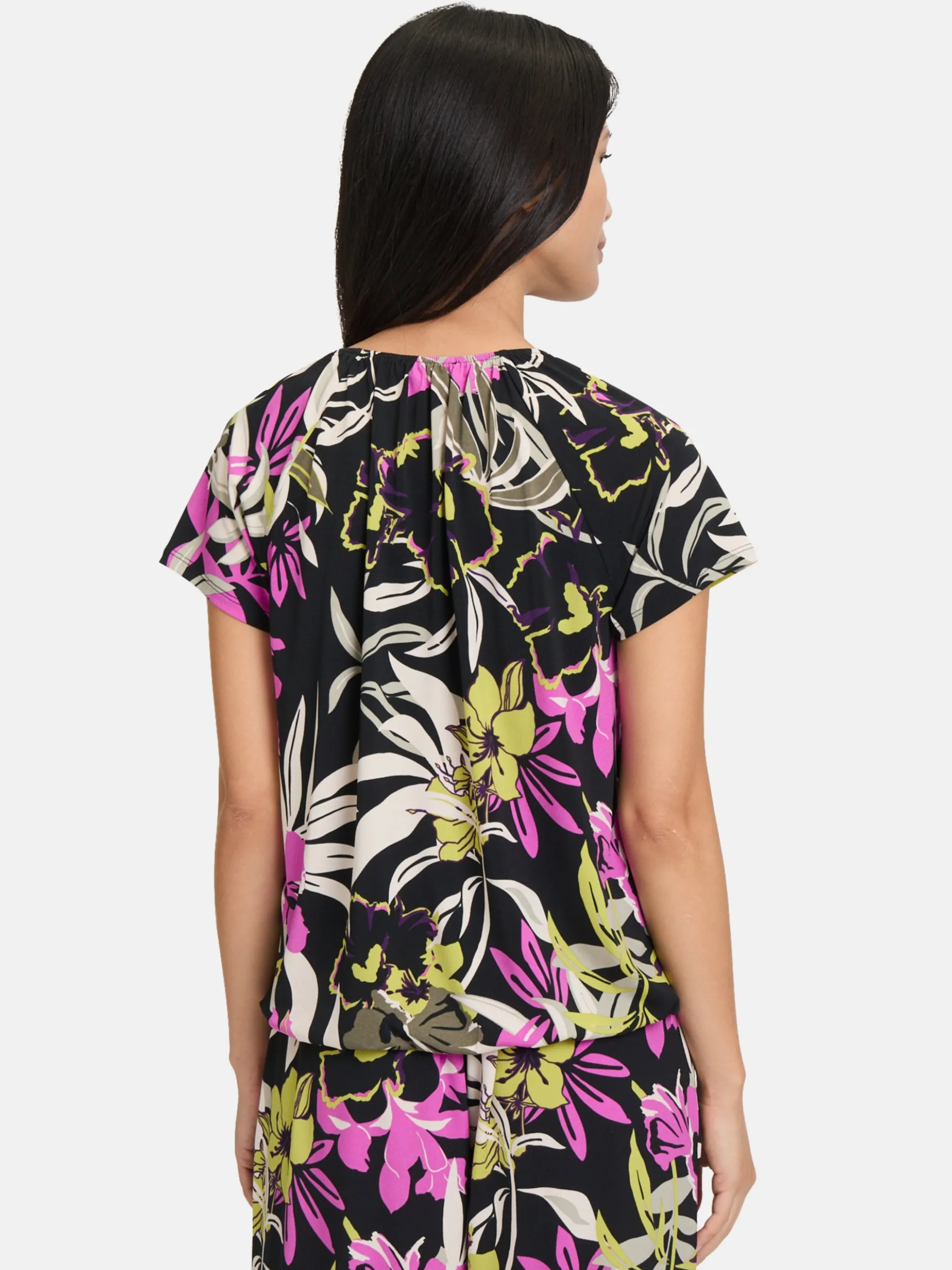 Betty Barclay Damen Printshirt in mehrfarbig schwarz
