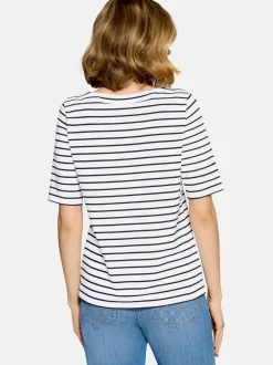 Betty Barclay Damen Ringelshirt in marine