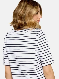 Betty Barclay Damen Ringelshirt in marine