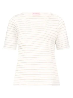 Betty Barclay Damen Ringelshirt in beige mehrfarbig