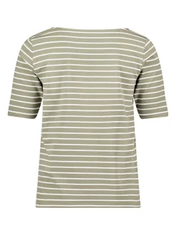 Betty Barclay Damen Ringelshirt in mehrfarbig beige