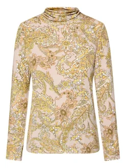 Betty Barclay Damen Rollkragenshirt in mehrfarbig beige