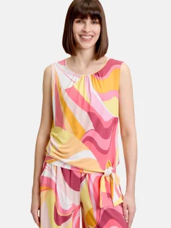 Betty Barclay Damen Rundhals-Shirt in mehrfarbig