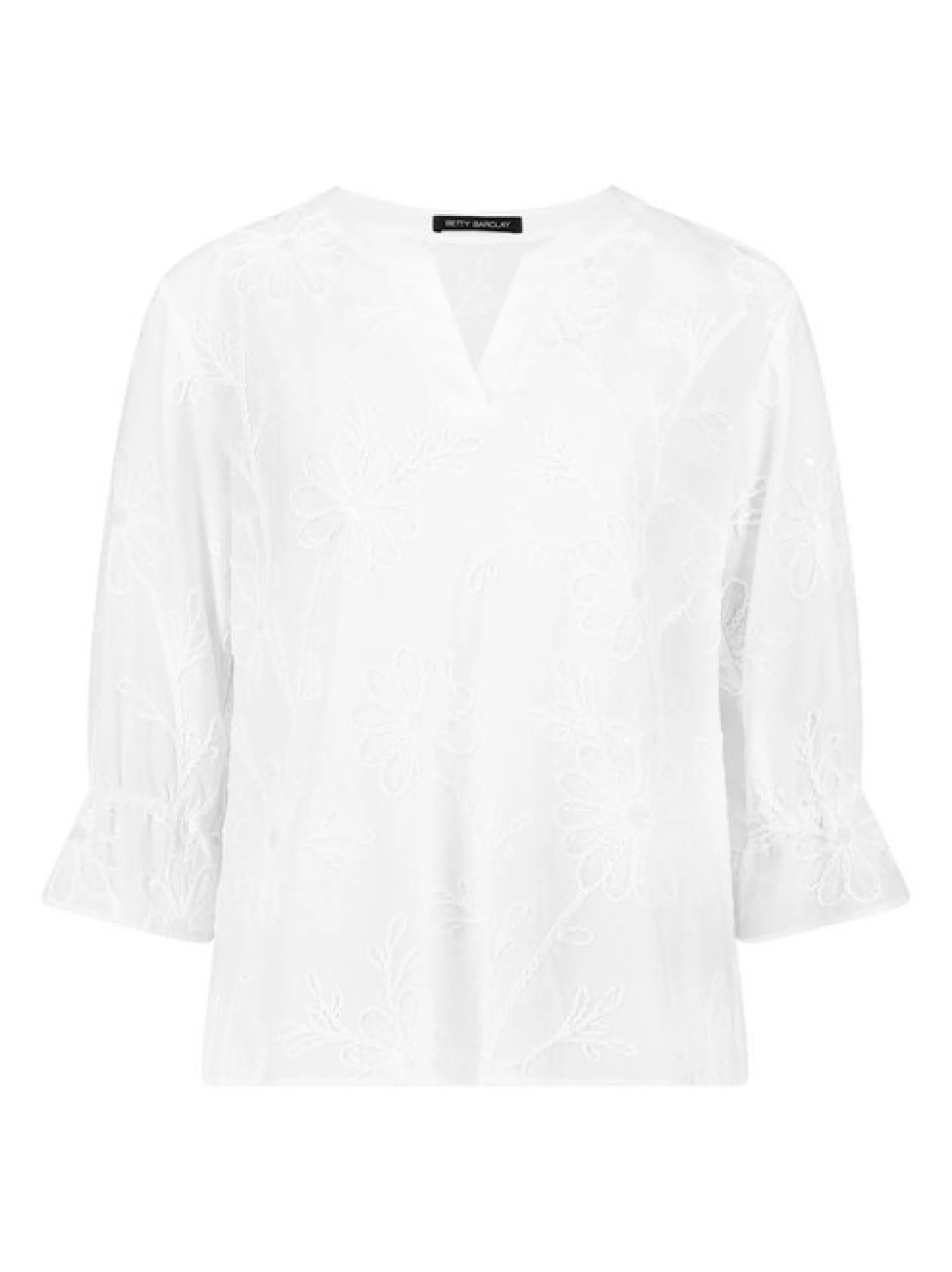 Betty Barclay Damen Schlupfbluse in weiß