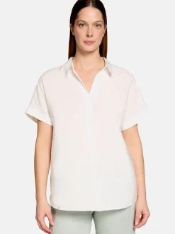 Betty Barclay Damen Schlupfbluse in weiß