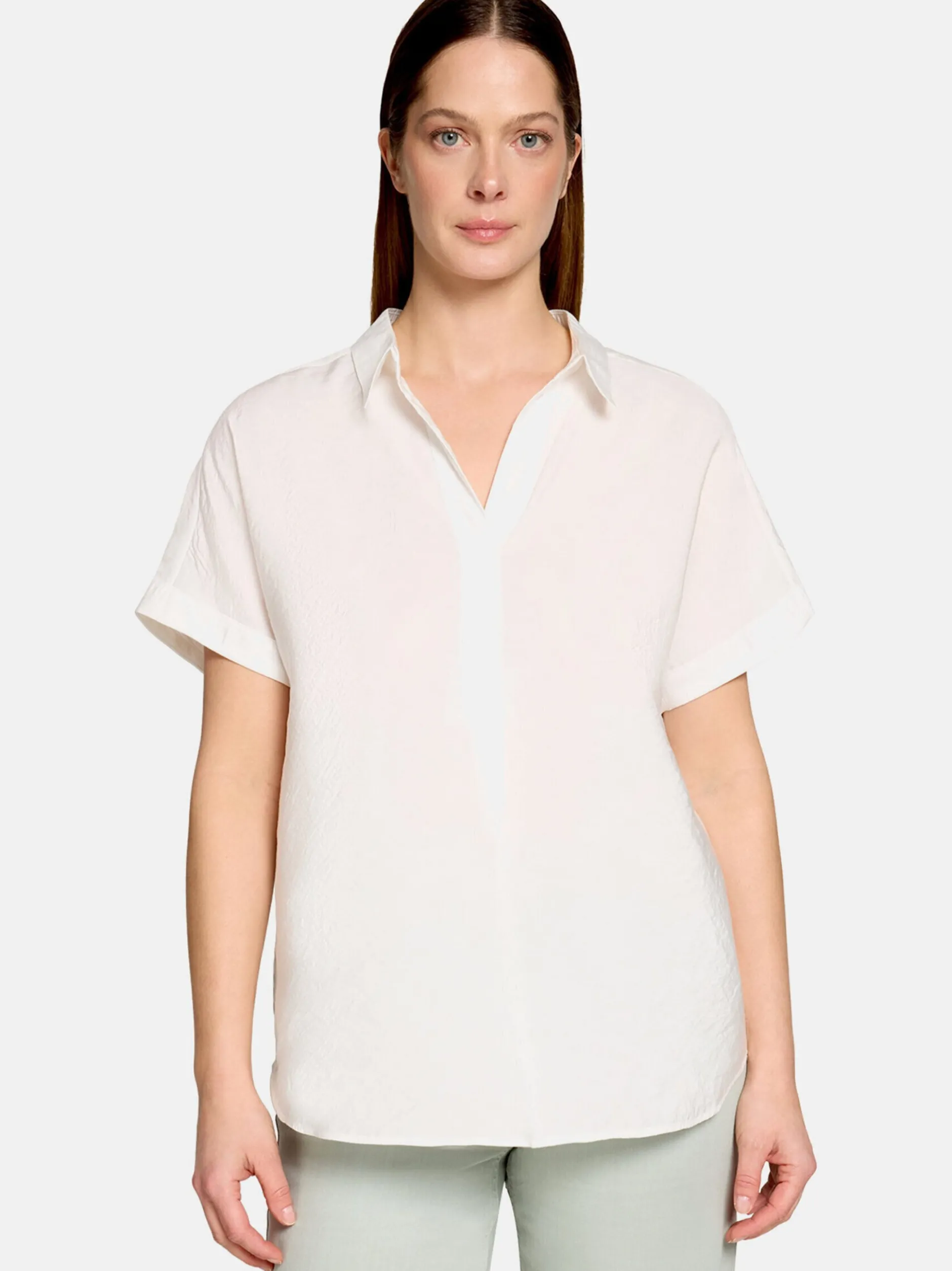Betty Barclay Damen Schlupfbluse in weiß