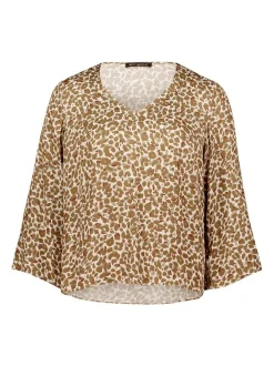 Betty Barclay Damen Schlupfbluse in beige mehrfarbig
