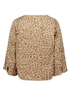 Betty Barclay Damen Schlupfbluse in beige mehrfarbig