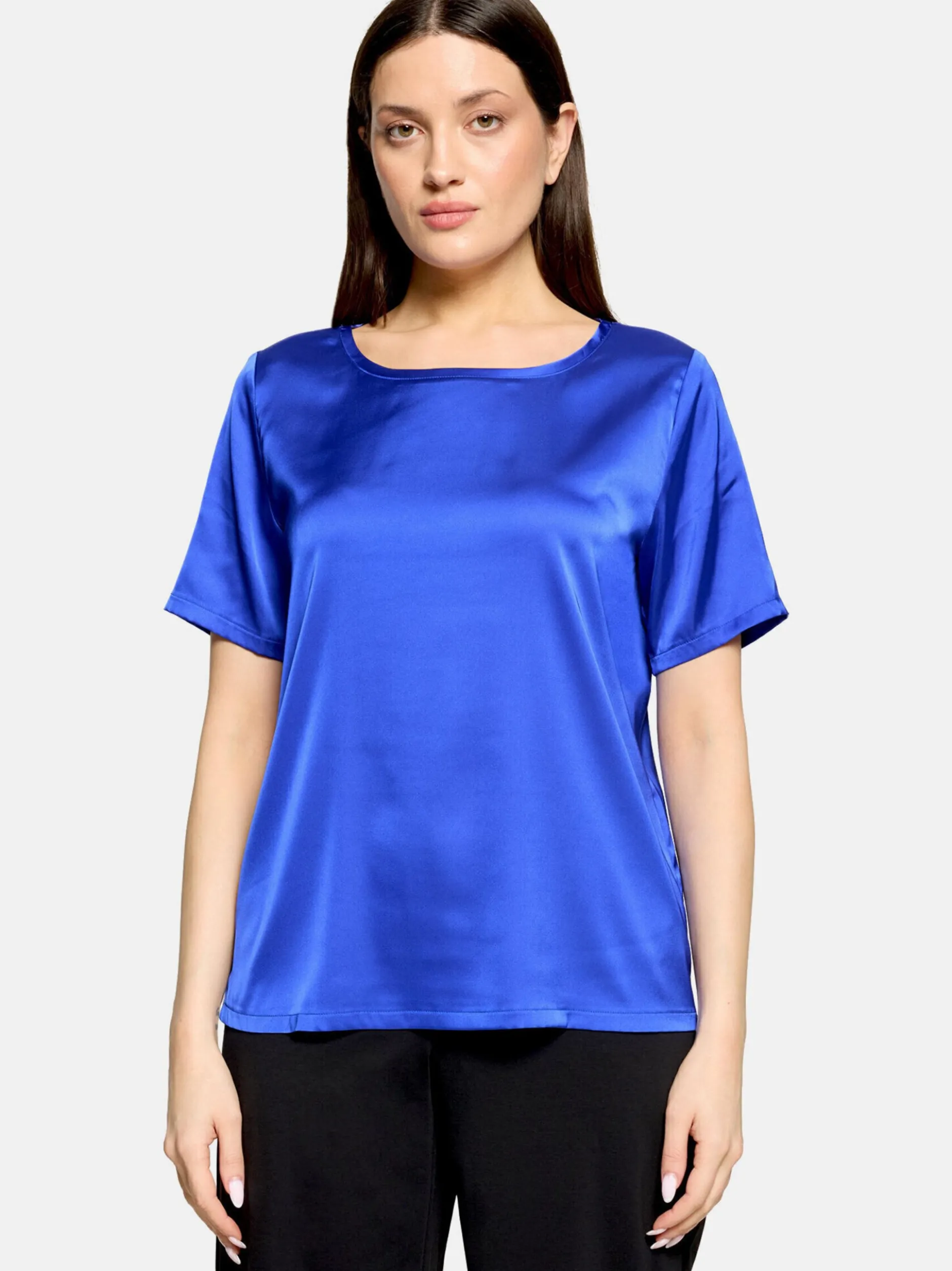 Betty Barclay Damen Schlupfbluse in blau