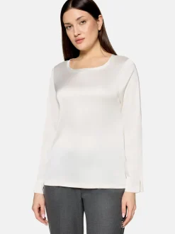 Betty Barclay Damen Schlupfbluse in ecru weiß