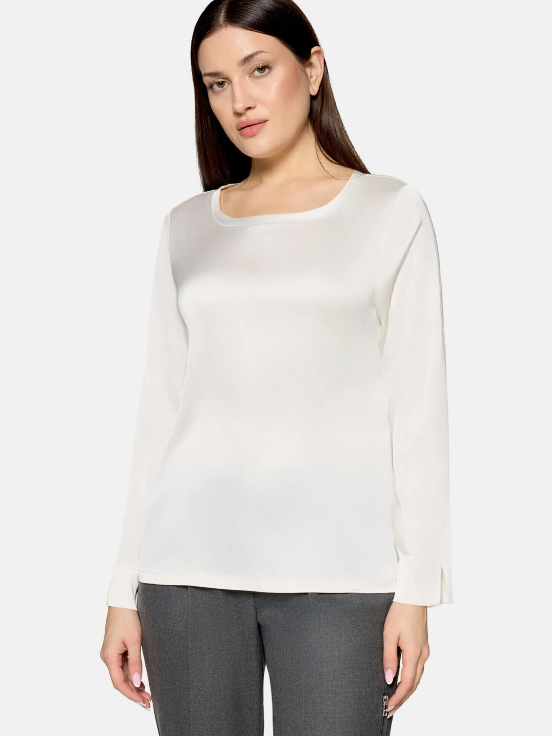 Betty Barclay Damen Schlupfbluse in ecru weiß