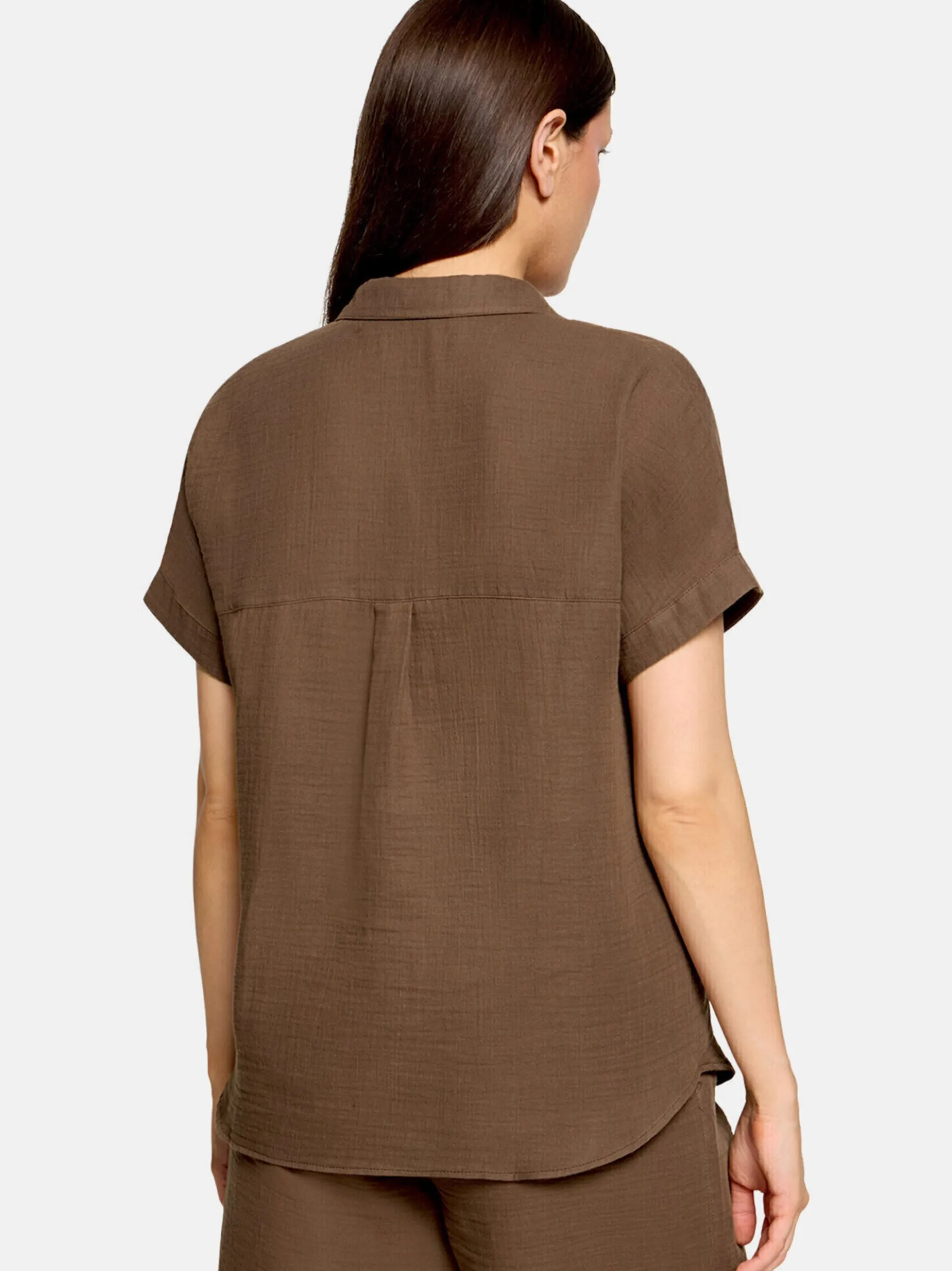 Betty Barclay Damen Schlupfbluse in braun