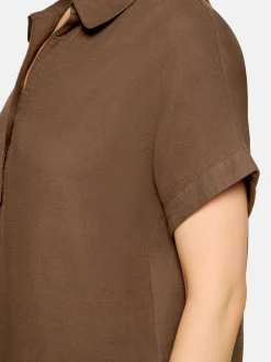 Betty Barclay Damen Schlupfbluse in braun