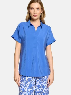 Betty Barclay Damen Schlupfbluse in blau