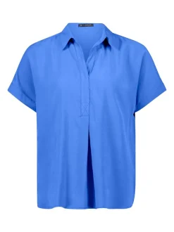 Betty Barclay Damen Schlupfbluse in blau