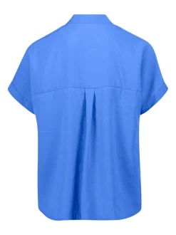 Betty Barclay Damen Schlupfbluse in blau
