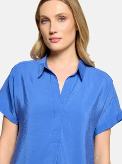 Betty Barclay Damen Schlupfbluse in blau