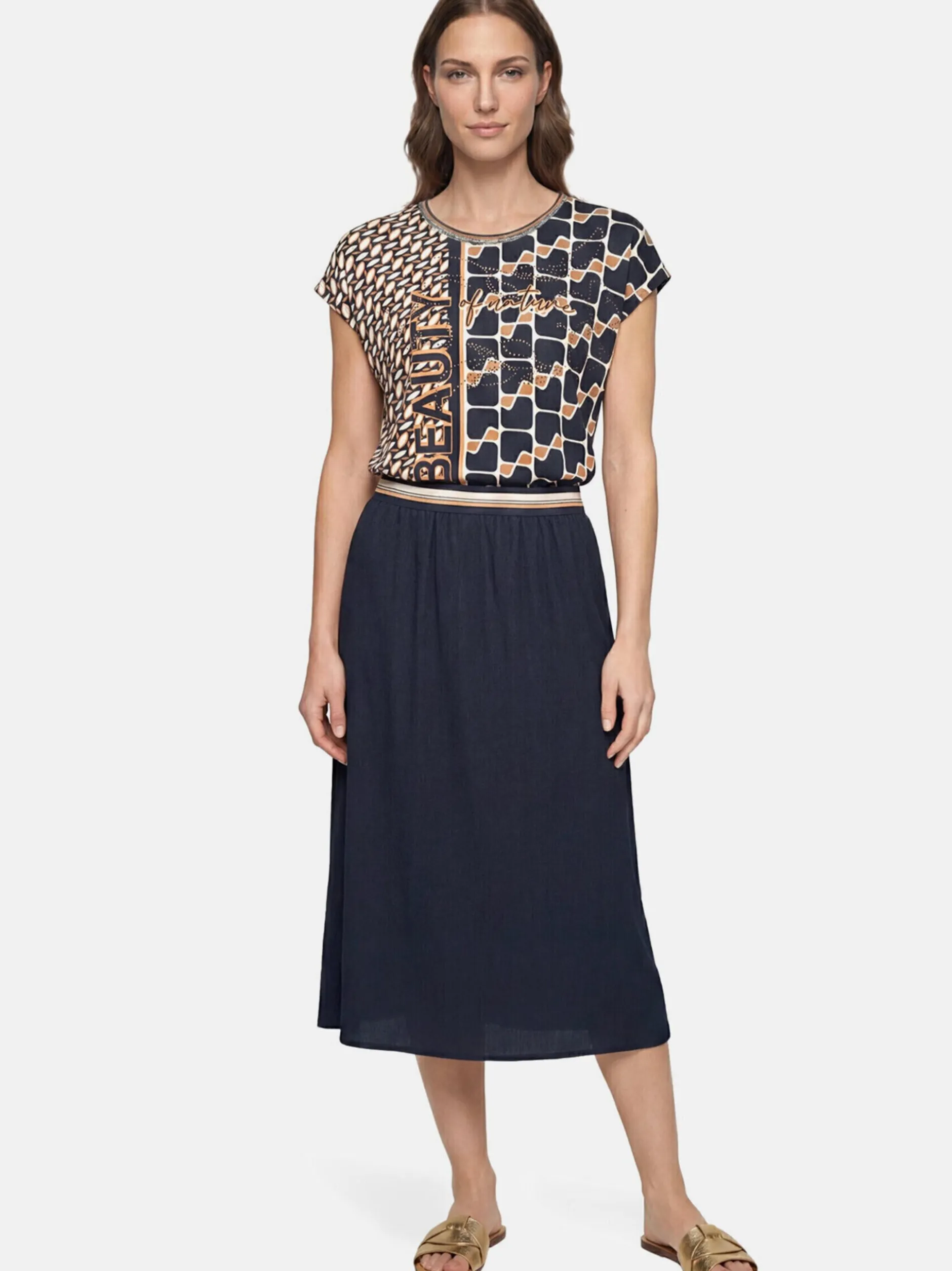 Betty Barclay Damen Schlupfrock in marine royal