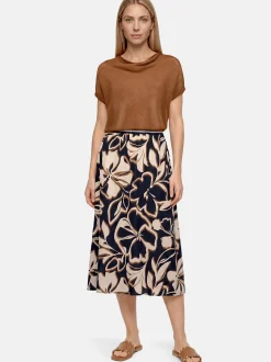 Betty Barclay Damen Schlupfrock in marine mehrfarbig