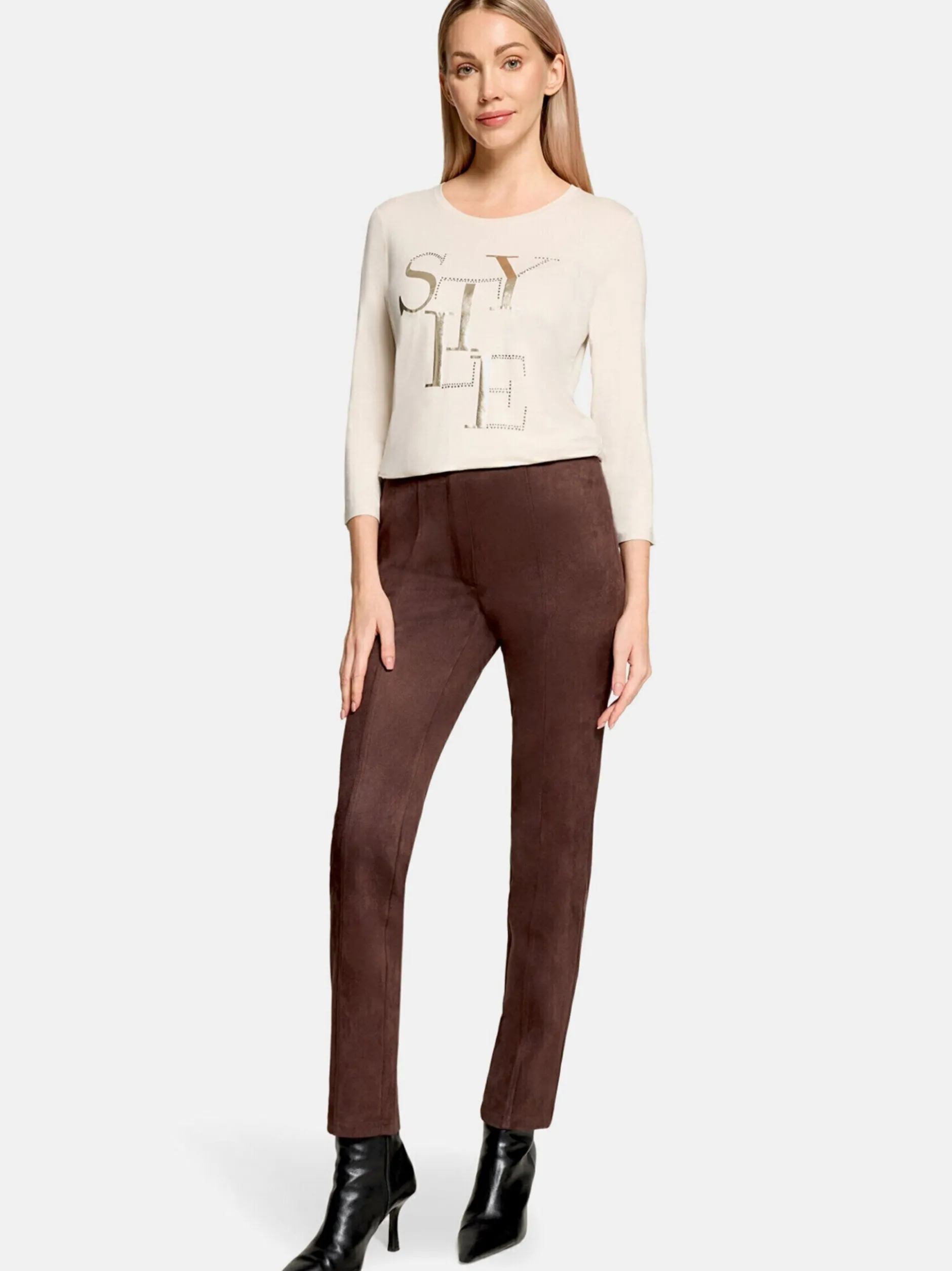 Betty Barclay Damen Shirt in beige
