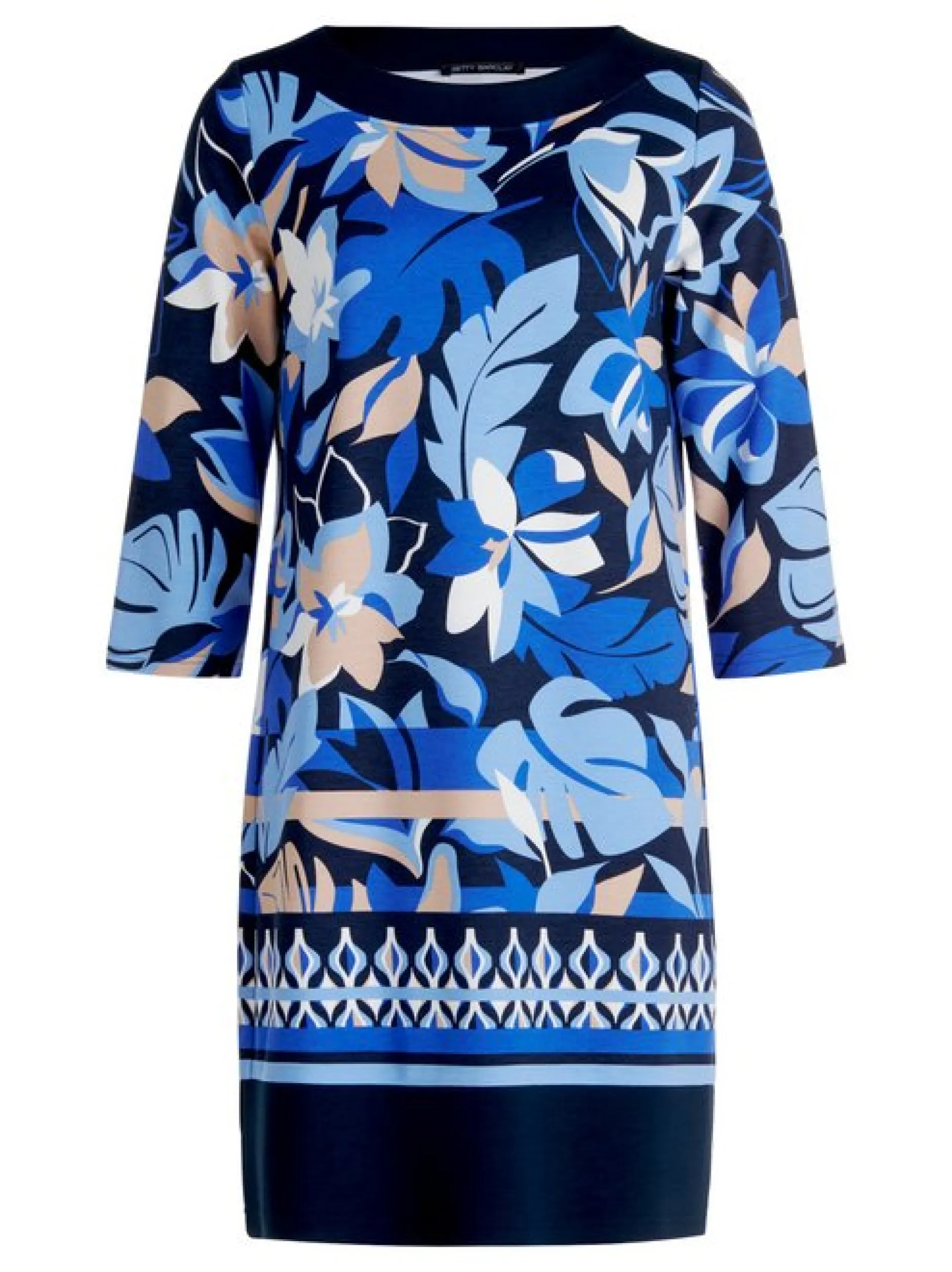 Betty Barclay Damen Shirtkleid in blau