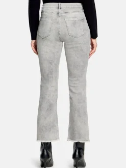 Betty Barclay Damen Slim Fit-Hose in grau