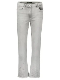 Betty Barclay Damen Slim Fit-Hose in grau